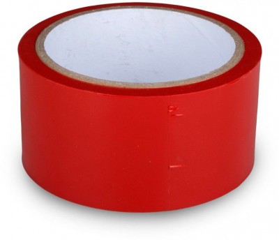Красная лента для бондажа Easytoys Bondage Tape - 20 м.