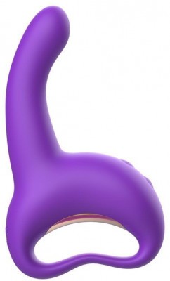 Фиолетовый вибратор для G-стимуляции