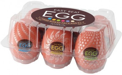 Набор из 6 мастурбаторов-яиц Tenga Egg Variety Pack V