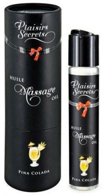 Массажное масло с ароматом пина колады Huile de Massage Gourmande Pina Colada - 59 мл.
