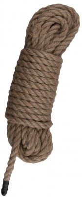 Пеньковая веревка для связывания Hemp Rope - 5 м.