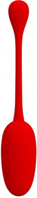 Красное перезаряжаемое виброяйцо Knucker
