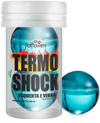 Интимный гель Termo Shock Hot Ball с разогревающе-покалывающим эффектом (2 шарика по 3 гр.)