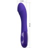Фиолетовый вибростимулятор Elemetal-Youth - 19,3 см.