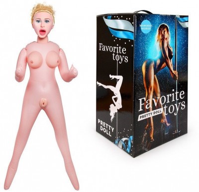 Надувная секс-кукла с вибрацией Оливия