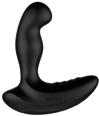 Черный вибромассажер простаты и промежности Nexus Ride - 14 см.