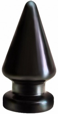Чёрный анальный плаг большого размера MAGNUM 2 - 13 см.