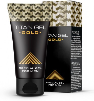 Гель для увеличения члена Titan Gel Gold Tantra - 50 мл.