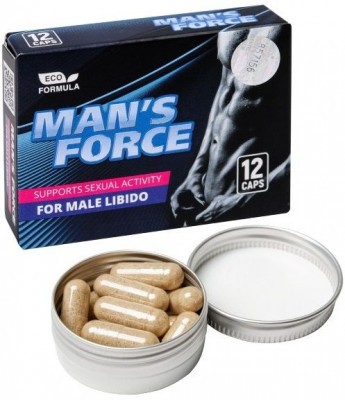 Пищевой концентрат для мужчин MANS FORCE  - 12 капсул