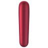 Красный вакуум-волновой стимулятор клитора Dual Love