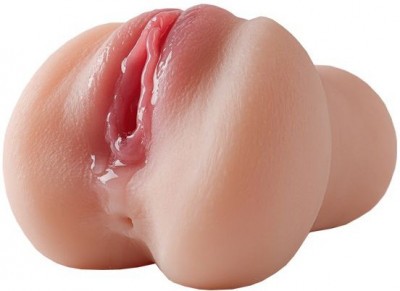 Телесный реалистичный мастурбатор-вагина 3D