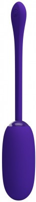 Фиолетовое перезаряжаемое виброяйцо Julius