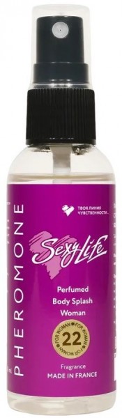 Женский парфюмированный спрей с феромонами Sexy Life №22 - 50 мл.