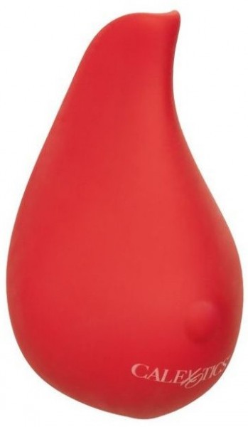 Красный клиторальный вибромассажер Red Hot Glow