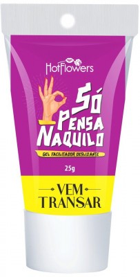 Анальный гель с десенсибилизирующим действием и ароматом сладкой ваты So Pensa Naquilo - 25 гр.