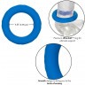 Синее эрекционное кольцо Link Up Ultra-Soft Max