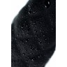 Черная анальная пробка Strob M - 13,5 см.