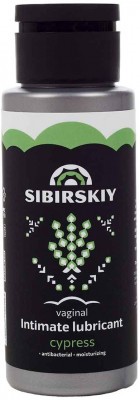 Интимный лубрикант на водной основе SIBIRSKIY с ароматом кипариса - 100 мл.