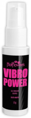 Жидкий вибратор Vibro Power со вкусом тутти-фрутти - 15 гр.