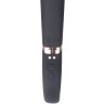 Черный двусторонний вибратор Key Control Massager Wand в форме гаечного ключа