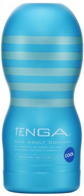 Мастурбатор с охлаждающей смазкой TENGA Original Vacuum Cup Cool