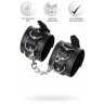 Черные наручники Anonymo на сцепке