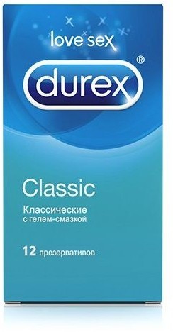 Классические презервативы Durex Classic - 12 шт.