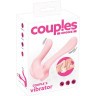 Розовый универсальный вибратор для пар Couples Vibrator