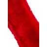 Красный ошейник с металлической фурнитурой