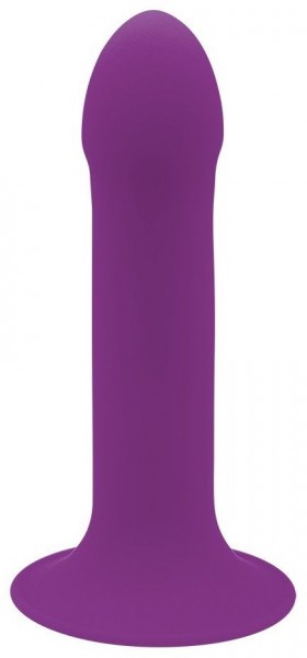 Фиолетовый дилдо на присоске  Hitsens 6 - 13,5 см.
