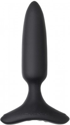 Черная анальная вибропробка HUSH 2 Size XS - 12,1 см.