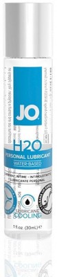 Охлаждающий лубрикант на водной основе JO Personal Lubricant H2O COOLING - 30 мл.