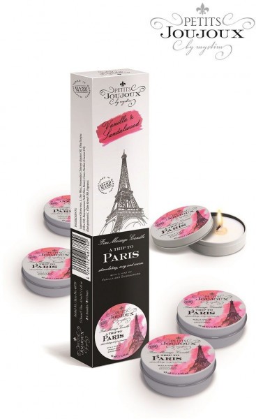 Набор из 5 свечей Petits Joujoux Paris с ароматом ванили и сандала