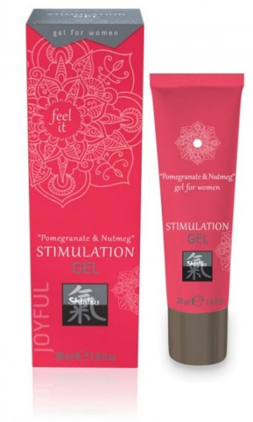 Возбуждающий интимный гель для двоих STIMULATION GEL Pomegranate   Nutmeg - 30 мл.