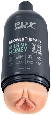 Телесный мастурбатор-вагина Shower Therapy Milk Me Honey