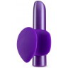 Фиолетовый вибромассажер B6 - 10,16 см.