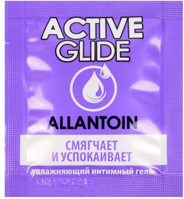Лубрикант на водной основе Active Glide с аллантоином - 3 гр.