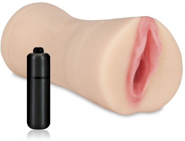 Мастурбатор-вагина с вибропулей VIBRATING PUSSY