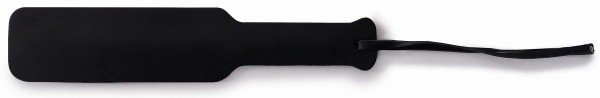 Черная классическая шлепалка с ручкой