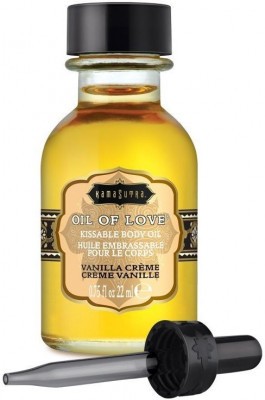 Масло для ласк с ароматом ванили Oil of Love Vanilla Creme - 22 мл.