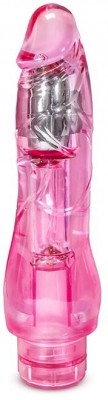 Розовый вибратор-реалистик Fantasy Vibe - 22,8 см.