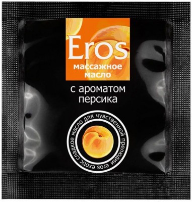 Саше массажного масла Eros exotic с ароматом персика - 4 гр.