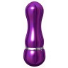 Фиолетовый алюминиевый вибратор PURPLE SMALL - 7,5 см.