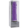 Фиолетовый вибратор-реалистик PURRFECT SILICONE CLASSIC 6.5INCH - 16,5 см.