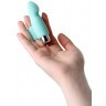 Мятная вибронасадка на палец для клиторальной стимуляции JOS BLISS - 9 см.