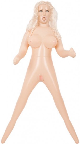 Надувная секс-кукла Cum Swallowing с вибрацией