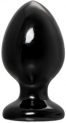 Черная анальная втулка Cetus α - 11,5 см.