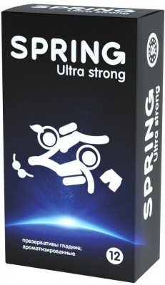 Ультрапрочные презервативы SPRING ULTRA STRONG - 12 шт.