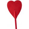 Красный стек с наконечником-сердечком - 70 см.