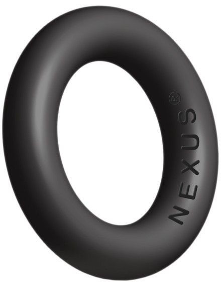 Черное эрекционное кольцо Nexus Enduro Plus